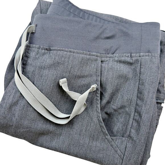 Figs Technical Zamora MEDIUM Jogger Cuff Graphite Gray Scrub Pant - Picture 7 of 7